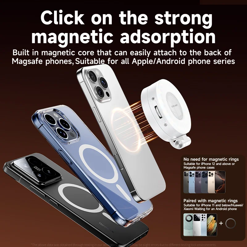 LED Selfie Fill Light for Mags - Photography Lighting Handheld ulasan dan harga