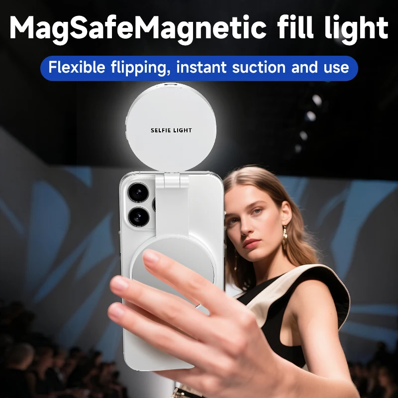 LED Selfie Fill Light for Mags - Photography Lighting Handheld ulasan dan harga